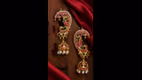 Kundan Earrings: చీరల మీదకు అదిరిపోయే లుక్ ఇచ్చే కుందన్ ఇయర్ రింగ్స్
