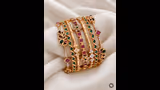 Bangle Designs : साडीवर तुमचा लूक आणखी खुलवणाऱ्या बांगड्यांचे डिझाईन्स