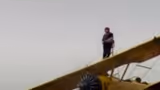 88-year-old woman tied to wings of flying plane, calls it 'lovely'