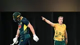 AUS vs SA: Corbin Bosch Fined for His Send-Off Gesture to Ben Dwarshuis in the 2nd T20I