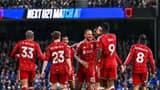 Alexander Isak's early double gives Liverpool first league victory