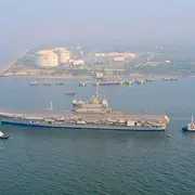 Aircraft Carrier Vikrant sets off for third phase of sea trials