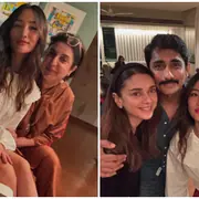 PHOTOS: Bigg Boss Winner Karan Veer Mehra, Chum Darang, Farah Khan, and more enjoy a fun-filled night together