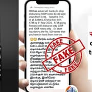 Fact Check: RBI Not Banning Rs 500 Note! PIB Debunks Viral Fake Claim on WhatsApp message