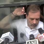 Rahul Gandhi, Priyanka, Opposition Leaders Detained By Police Over March To EC (WATCH)