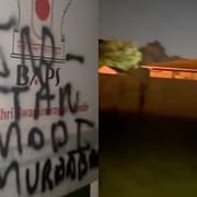 BAPS Temple in US Vandalised with Anti-India Graffiti, Pro-Khalistan Role Suspected in 4th Such Attack in a Year