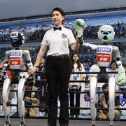 China's Robot Olympics Turns Into a Circus: Humanoids Sprint, Spar and Stumble in Glitch-Filled Contests (PICS)