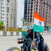 Garuda: India’s First AI Bike, Built from Scrap by Three Surat Students
