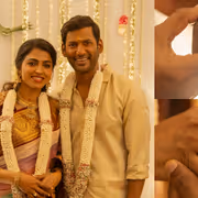 Tamil Actor Vishal Gets Engaged to Sai Dhanshika on 48th Birthday, Says He’s ‘Blessed & Positive’