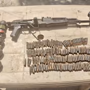War-Like Weapons Recovered in J&K: Security Forces Seize AK Rifle, Magazines, 20 Grenades