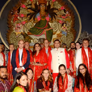 Foreign Diplomats Embrace North Kolkata’s Spirit at Chaltabagan Durga Puja