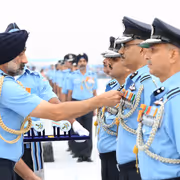 IAF Day 2025: Air Warriors and 6 Units Equipped With Rafale, BrahMos, S-400 Honoured for Op Sindoor