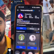 Punjab Kings Spinner Harpreet Brar Calls Out 'Fake' Fan After Syed Mushtaq Ali Trophy Match (WATCH)