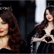 Aishwarya Rai: పారిస్ ఫ్యాషన్ వీక్‌లో అదరగొట్టిన ఐశ్వర్య రాయ్,  బ్లాక్ డ్రెస్ లో మైండ్ బ్లోయింగ్  లుక్ అదుర్స్