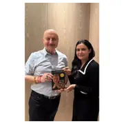 Anupam Kher Meets Colonel Sofiya Qureshi, Gifts His New Book ‘Different But No Less’