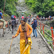 Uttarakhand Rains: Kedarnath Yatra Suspended for 3 Days as IMD Issues Red Alert