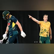 AUS vs SA: Corbin Bosch Fined for His Send-Off Gesture to Ben Dwarshuis in the 2nd T20I