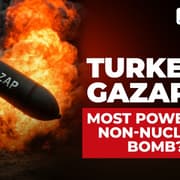 Turkey's 970kg Gazap Bomb: World's Most Powerful Non-Nuclear Bomb?