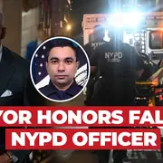 Manhattan Shooting: Mayor Eric Adams Honors Fallen NYPD Officer, a Bangladeshi Immigrant