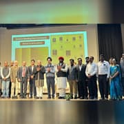 Ashwini Vaishnaw hands over student-made chips at SCL Mohali event