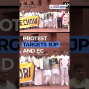 INDIA Bloc MPs Protest Over Bihar Electoral Rolls