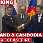 BREAKING: Thailand, Cambodia Declare Ceasefire; Thank Trump, Anwar Mediation