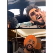 'EZ EZ': Ranveer Singh, Diljit Dosanjh vibe together after song launch