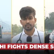 Delhi Deploys Water Sprinklers at Kartavya Path Amid ‘Very Poor’ Air Quality