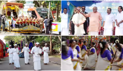 ഓണത്തിന്‍റെ വര്‍ണപ്പകിട്ടും ആഘോഷങ്ങളും തീർത്ത ഉത്സവലഹരിക്ക് തലസ്ഥാന നഗരിയിൽ കൊടിയിറക്കം, അമ്പരപ്പിക്കുന്ന ഘോഷയാത്ര ഉപരാഷ്ട്രപതി ഫ്ലാഗ് ഓഫ് ചെയ്തു