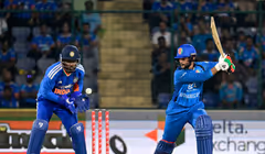 1st T20I: Omarzai's 64 leads Afghanistan to 156/8 against India