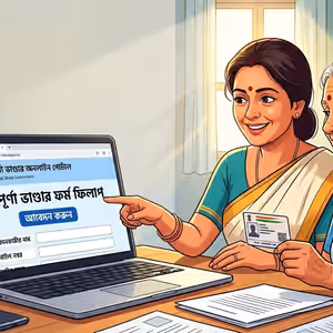 অন্নপূর্ণা ভাণ্ডার: অনলাইনে অন্নপূর্ণা ভাণ্ডারের ফর্ম ফিলাপ, ৩০০০ টাকা ঢুকবে ১ জুন থেকে