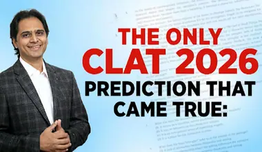 The Only CLAT 2026 Prediction That Came True: Sagar Joshi's Philosophy