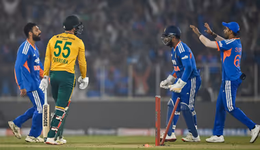 ஹர்திக் மரண அடி.. பும்ரா மேஜிக் பவுலிங்.. SA-வை கதறவிட்ட இந்தியா.. T20 தொடரை வென்று அசத்தல்!