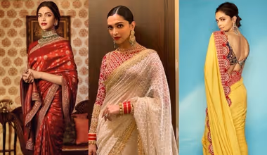 ಫ್ಯಾಷನ್ ಕ್ವೀನ್ ದೀಪಿಕಾ ಪಡುಕೋಣೆಯ 5 ದುಬಾರಿ ಸೀರೆಗಳು.. ಬೆಲೆ ಕೇಳಿದ್ರೆ ಬಾಯ್ಮೇಲೆ ಬೆರಳಿಡ್ತೀರಾ!