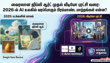 இனி போட்டோ எல்லாம் ஓரம் போங்க.. அடுத்து வருது வீடியோ சுனாமி! 2026ல் டெக் உலகம் எப்படி இருக்கப்போகுது தெரியுமா?