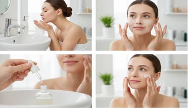 मॉर्निंग स्किनकेअर रुटीन: सकाळी चेहऱ्यावर लावा या ६ गोष्टी, दिवसभर दिसेल नॅचरल ग्लो