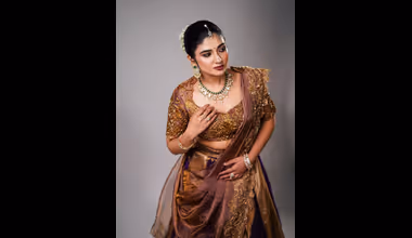 Pragya Nagra : அம்மாடியோ!! இம்புட்டு அழகா? மணக்கோலத்தில் நடிகை பிரக்யா நக்ரா.. கலக்கல் கிளிக்ஸ்!