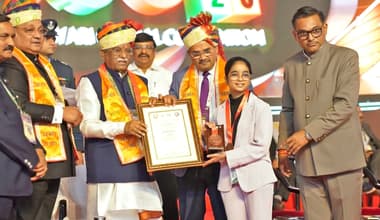 MGC 2026: 16 वर्षीय भाविका माहेश्वरी को समाज गौरव सम्मान, स्क्रीन एडिक्शन पर 500+ कार्यक्रम