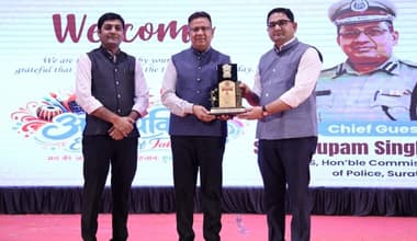 सूरत में सनराइज विद्यालय के‘अभिव्यक्ति 2026’ महोत्सव में चमका छात्रों का टैलेंट, पुलिस कमिश्नर रहे मुख्य अतिथि