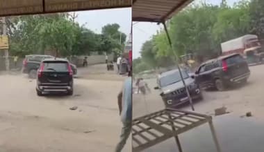 ഉറ്റസുഹൃത്തുക്കൾ, ചെറുതായൊന്ന് ഉരസി, പിന്നാലെ സ്കോർപിയോകൾ തമ്മിൽ ഇടിപ്പിച്ച് കലിപ്പടക്കൽ, നടുങ്ങി നാട്ടുകാർ