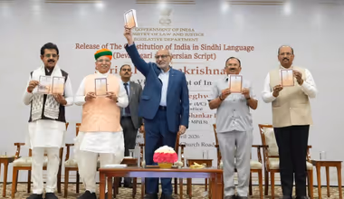 MP Shankar Lalwani Joins Pavan Sindhi in Celebrating Vice President's Sindhi Constitution Release