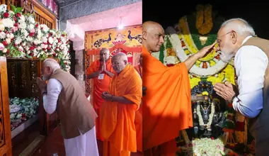 ಭೈರವೈಕ್ಯ ಮಂದಿರ ಉದ್ಘಾಟಿಸಿ ಮೋದಿ ‘ನವಸಂಕಲ್ಪ’