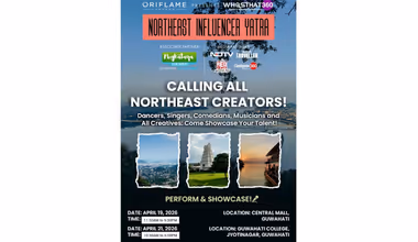 Oriflame & WhosThat360 Northeast Influencer Yatra Hits Guwahati to Empower Youth and Women