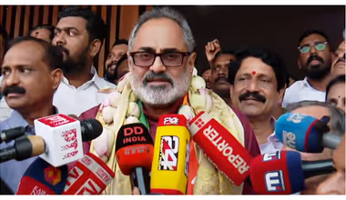 'പത്തു കൊല്ലത്തെ ഇടതുഭരണം ജനങ്ങൾ മടുത്തു; ഇന്നുമുതൽ നേമത്തെ ജനങ്ങളുടെ സേവകനാണ്', എല്ലാ പ്രശ്നത്തിനും ഒപ്പം ഉണ്ടാകുമെന്ന് രാജീവ് ചന്ദ്രശേഖർ