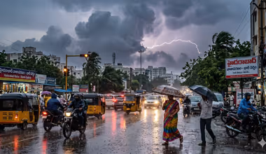 महाराष्ट्रात पावसाचे आगमन: वीज पडून २२ शेळींसह महिलेचा झाला मृत्यू, विदर्भात काही ठिकाणी बरसला पाऊस
