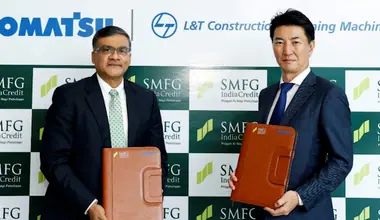 Komatsu and SMFG India Credit Co. Ltd. Launch Finance Scheme to Empower First- Time Machine Buyers and Small Fleet Owners