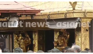ശബരിമല സ്വർണക്കൊള്ളയിൽ സന്നിധാനത്ത് പരിശോധനയ്ക്ക് എസ്ഐടി; പ്രഭാമണ്ഡലം അടക്കം ഇളക്കി പരിശോധന