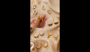 Hoop Earrings: ಪುಟಾಣಿ ಮಕ್ಕಳು ಶಾಲೆಗೂ ಹಾಕಿಕೊಂಡು ಹೋಗಬಹುದಾದ ಕ್ಯೂಟ್ ಓಲೆ ಡಿಸೈನ್ಸ್!