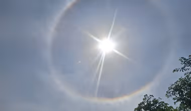 ಖಗೋಳ ವಿಸ್ಮಯ: ಸೂರ್ಯನ ಸುತ್ತ ಉಂಗುರ!