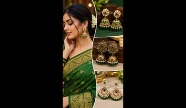 Green Saree: ಹಸಿರು ಸೀರೆಗೆ ಯಾವ ಕಿವಿಯೋಲೆ ಬೆಸ್ಟ್? 7 ಸುಂದರ ಆಯ್ಕೆಗಳು ಇಲ್ಲಿವೆ